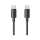 Kabel USAMS Kabel USB-C na USB-C 60W 1mFast Charging YD Series czarny